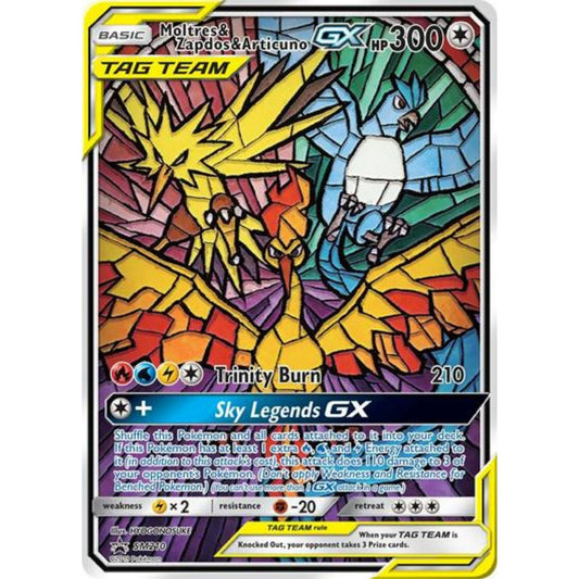 Moltres & Zapdos & Articuno gx (SEALED)