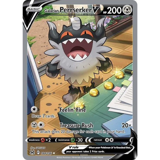 Galarian Perrserker V (Alternate Full Art)