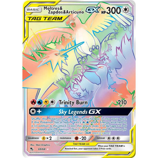 Moltres Zapdos & Articuno GX (Secret)